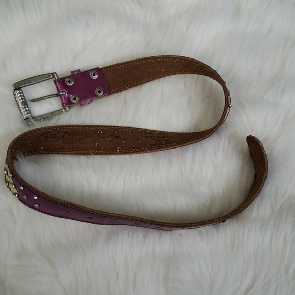Ed Hardy Belt,  genuine leather,  size XS,